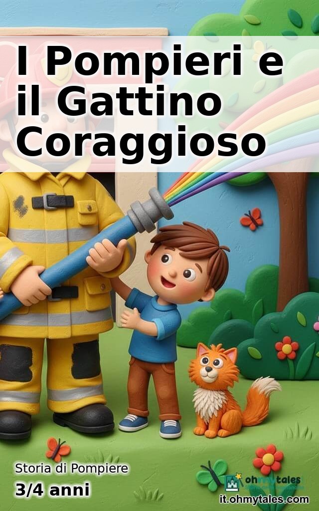 I Pompieri e il Gattino Coraggioso