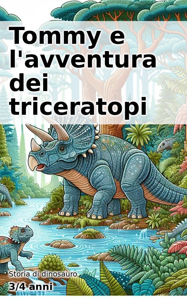 Tommy e l'avventura dei triceratopi