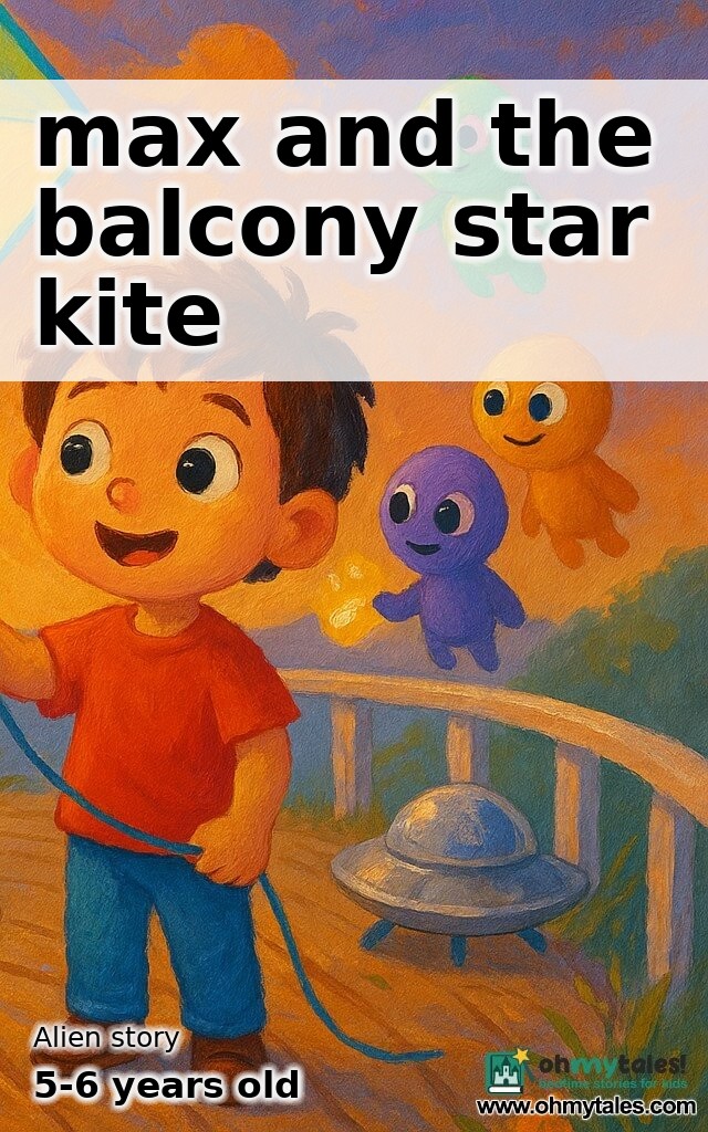 max and the balcony star kite