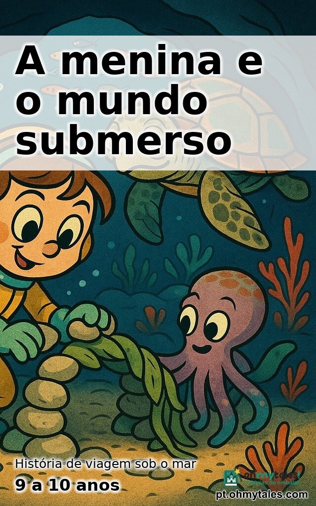 A menina e o mundo submerso